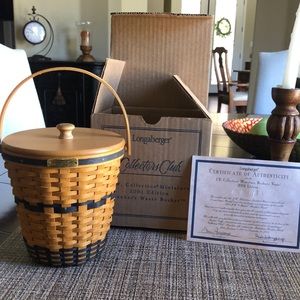 Longaberger Collector Club JW Collection Mini
